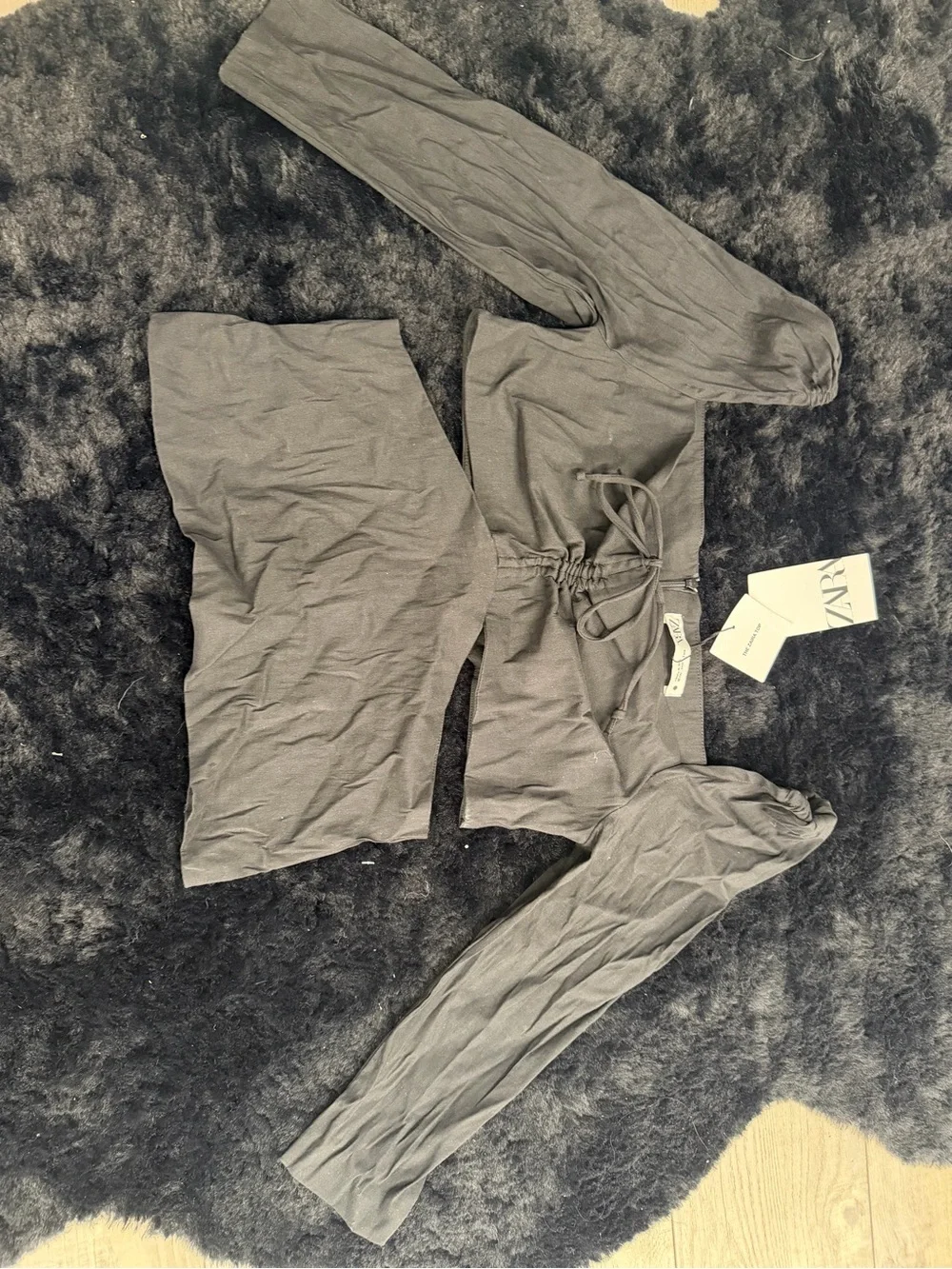 Zara fitted crop